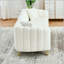 Canapé surdimensionné en chenille 3 places 83 "avec pieds en métal doré 83"-132940879