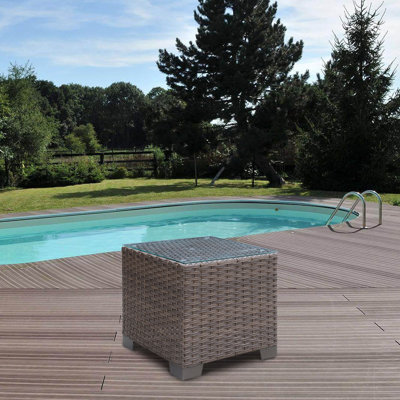 Table basse en verre Sheard