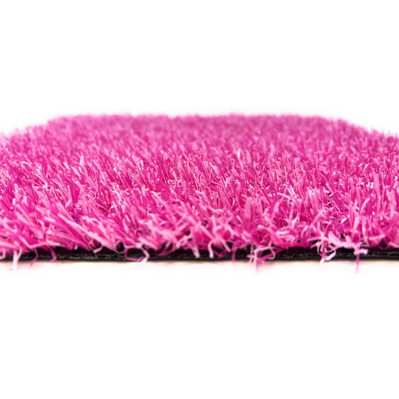 Tapis et tapis en gazon artificiel Diamond, H 0,8 po x l 79 po x P 120 po, Rose