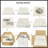 Grey Blue Natural Marble Coffee Table-1296709612