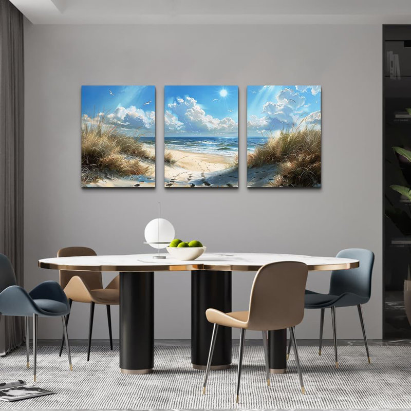 3 Piece Wrapped Canvas Print