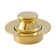 Lift and Turn 1.5" Lift and Turn Bathroom Sink Drain with Overflow