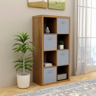 Smart Cube -Cube Organizer Storage With Opened Back Shelves, X  Cube Bookcase Book Shleves  Home, Office