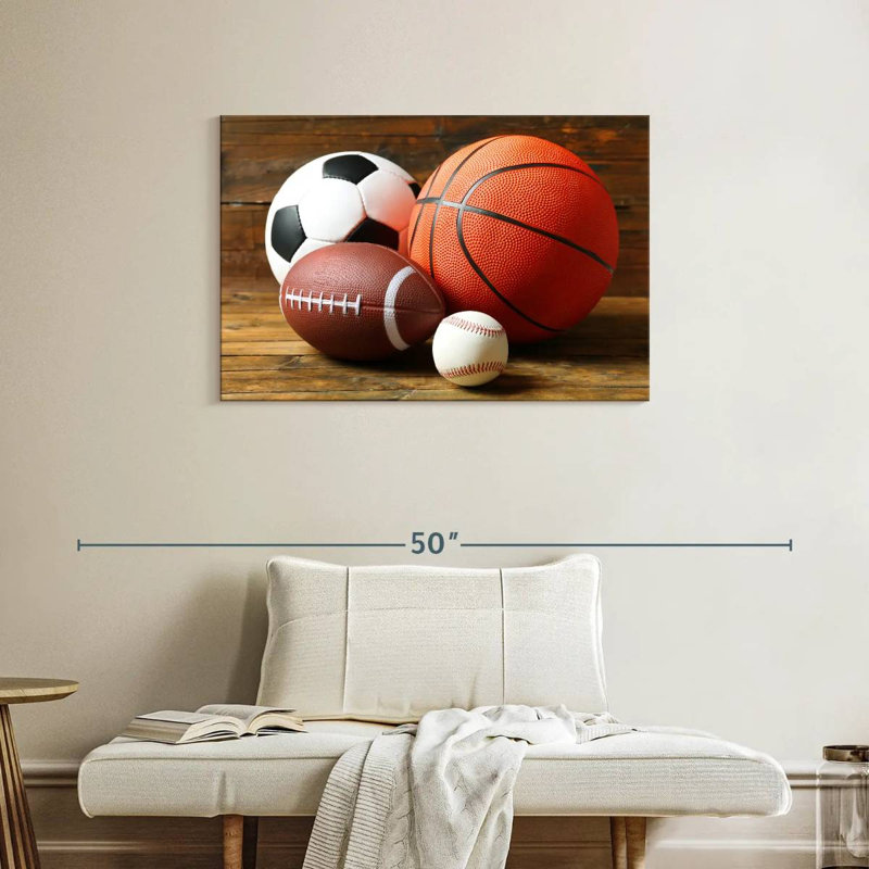 Sireci Balls For Sports, 24" H x 36" W
