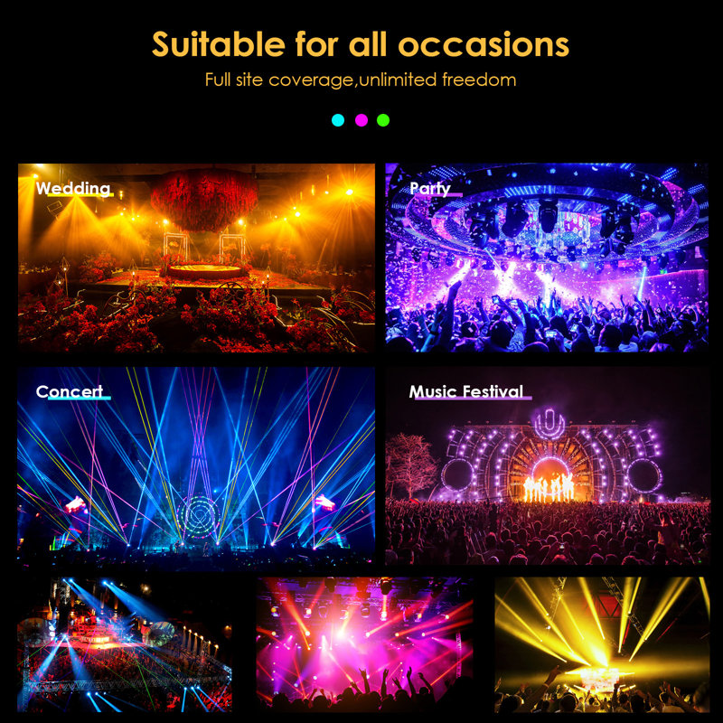 70W Moving Head Stage Light For Dj Disco Party