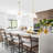 Modern Gold Kitchen Island Pendant Light - 18.7" Cone Shades with Hand-Woven Jute Rope, Adjustable Height, ETL & UL Certified-1990116892