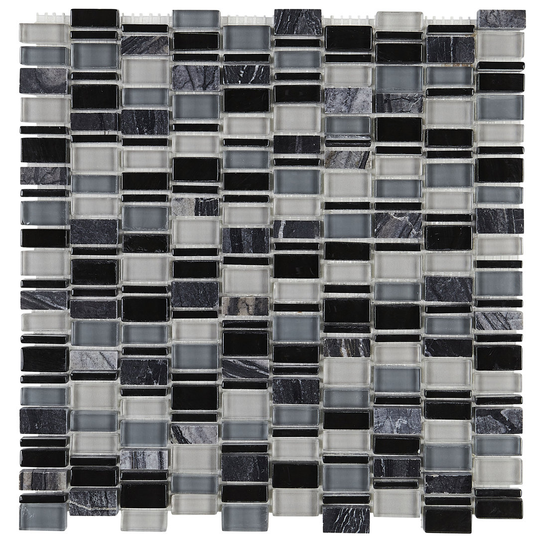 Clio Daltile 1" x 1" Glass Mosaic Tile Daltile 