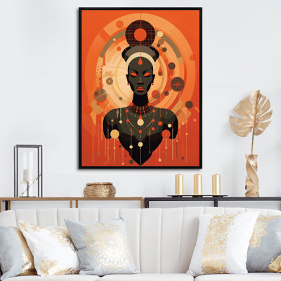 Illustration de la déesse tribale africaine I