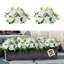 Boules de fleurs pour centres de mariage - arrangement de fleurs artificielles 9,4 pouces-1884332492-1884332494