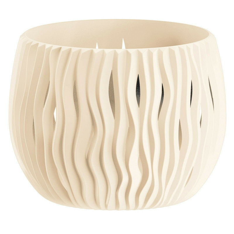 Hengelo Pot Planter, Cream