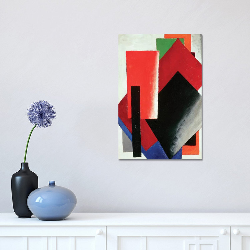 Architectonic Composition, 1918 by Lyubov Popova - Wrapped Canvas Gallery-Wrapped Canvas Giclée, 30.48 cm H x 45.72 cm W