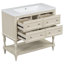 Ensemble de meuble-lavabo sur pied avec 4 tiroirs-316223675