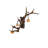 Wrought Iron Flush Mounted Sconce