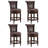 Elveria Classic Upholstered Bar Stools With Wooden Frame And Nailhead Trim-106913305-106913300-106913306