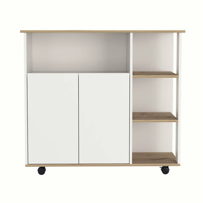 Versatile Kitchen Island with Efficient Storage and Stylish Design
