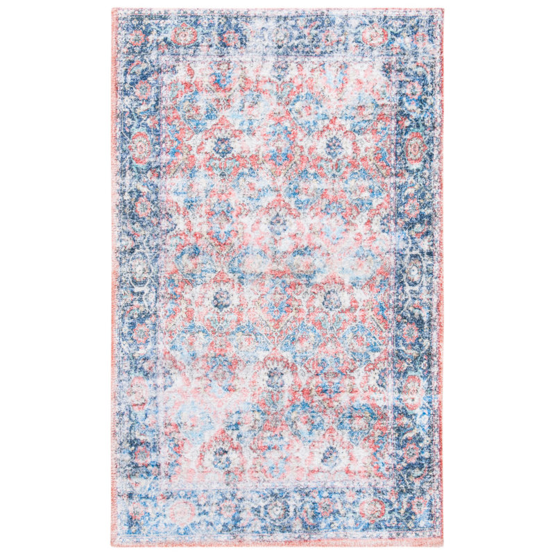 Saffron Hand Loomed Performance Oriental Rug, Rectangle 3' x 5'