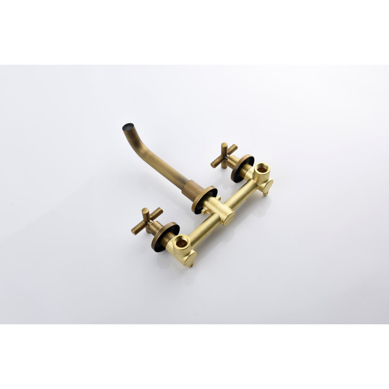 Bathroom Faucet Wall Mounted Bathroom Sink Faucet, Bronze