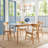 Armgart 4 - Person Four Leg Dining Set-22459588-22459591