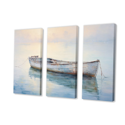 " Boat Ethereal Waters I " 3 - Pieces