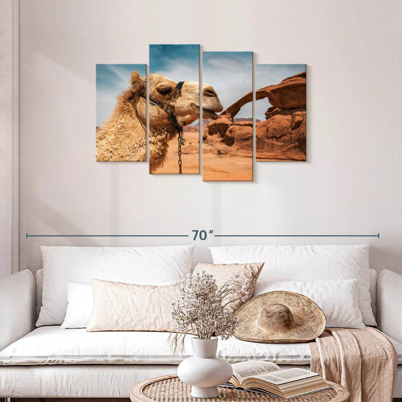 Brampt Camel In Wadi Rum Desert