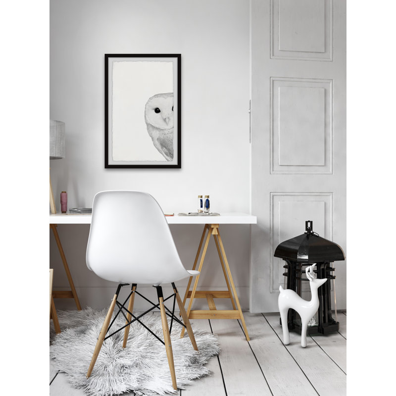 «Hidden Owl II», ensemble de reproductions sur papier, H 18 po x l 12 po x P 1,5 po