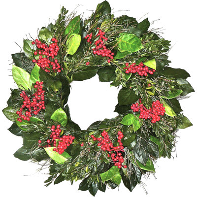 Handcrafted Dried Mixed Assortment 22'' Wreath