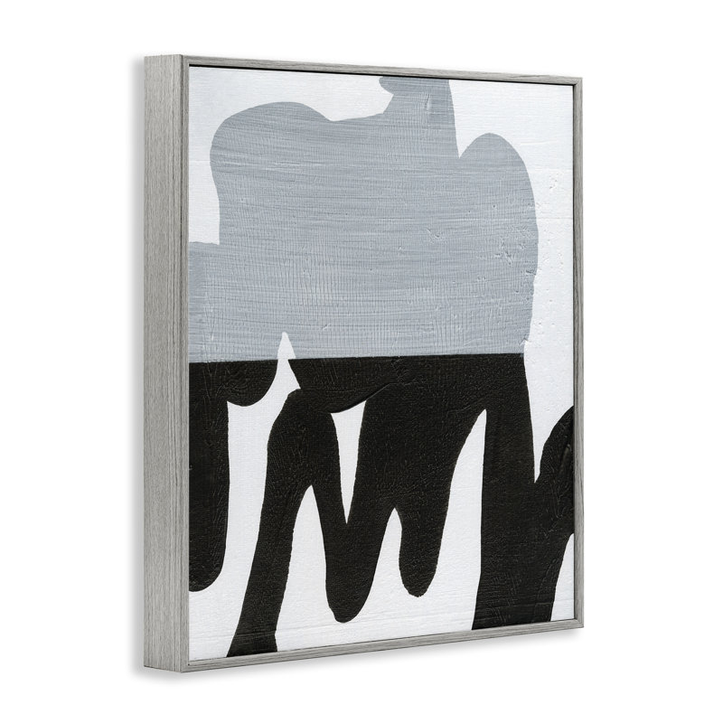 Estampe numérique opaque noire et grise encadrée par Jodi Fuchs, Estampe numérique Farmhouse, H 14 po x l 11 po