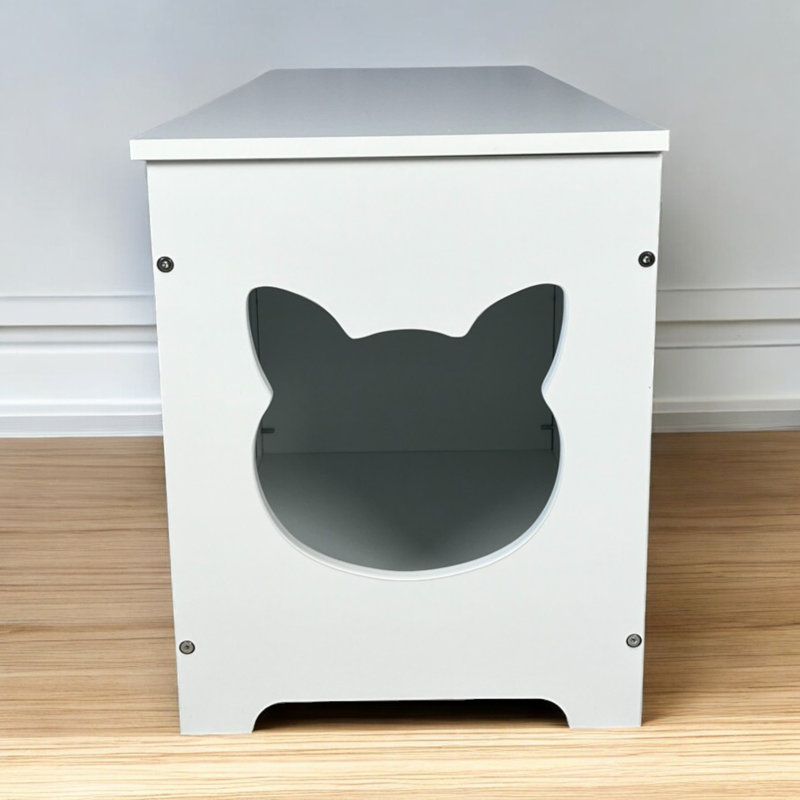 Meuble pour litière pour chat 39,4 po