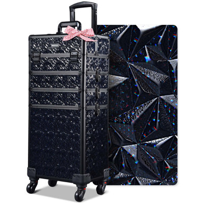 Organisateur de maquillage en aluminium