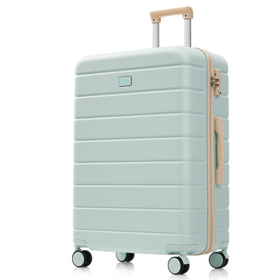 Premium ABS Travel Luggage Set , 3-Piece TSA Lock Suitcase Ensemble with 20, 24, and 28 Inch Sizes with 360° Spinner Wheels