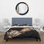 Portrait de deux girafes s'embrassant II - Ensemble de housse de couette Farmhouse - Microfibre de polyester-66398898