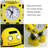 Analog Metal Mechanical Tabletop Clock with Alarm-198448466