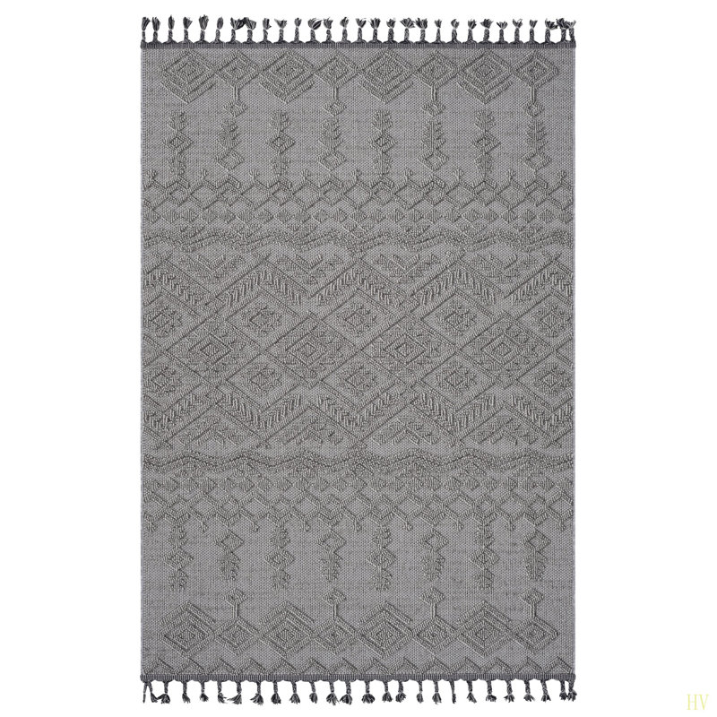 Tapis d'intérieur / extérieur 4X6 Guros Collection, Rectangle 4 pi x 6 pi 2 po