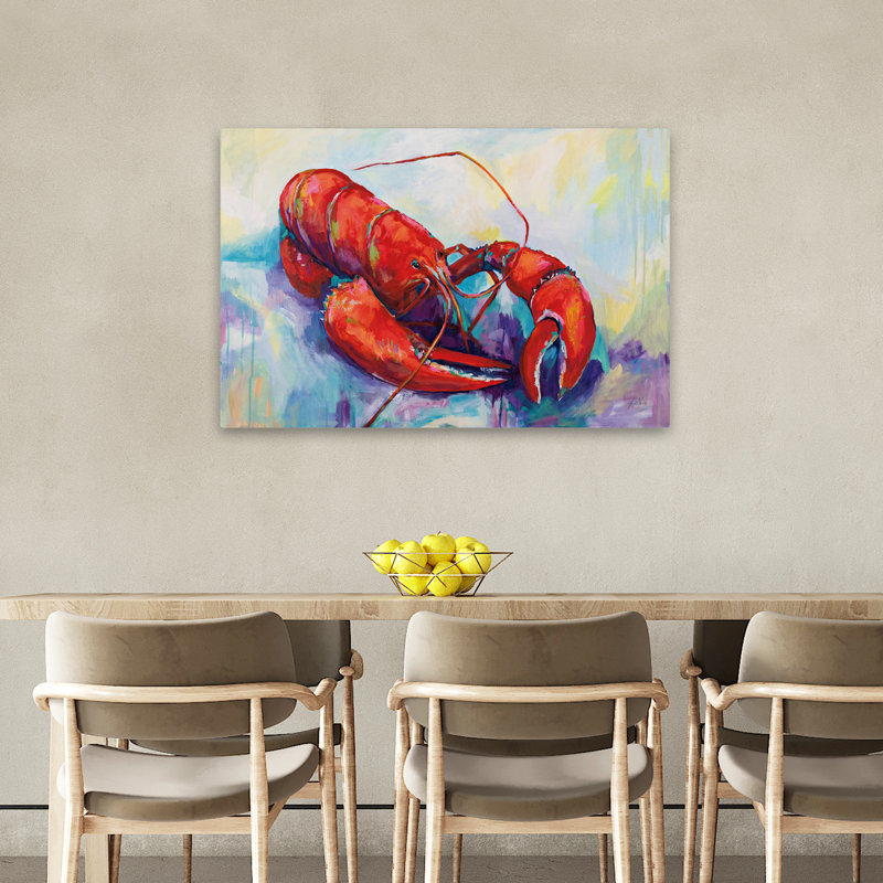 Homard côtier, H 36 po x l 24 po