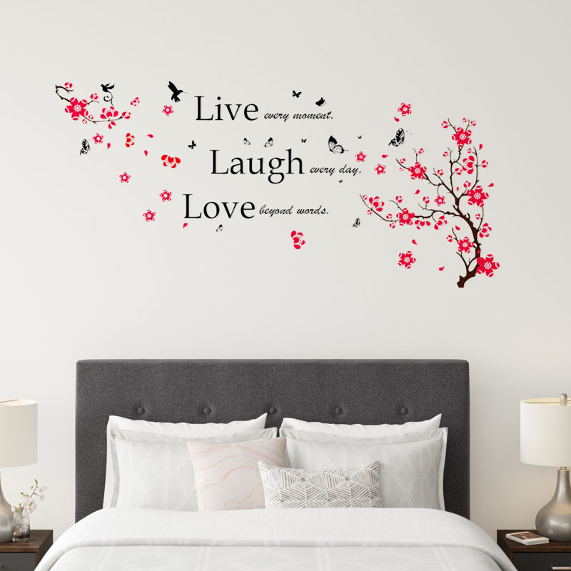 Cothran Text & Numbers Non-Wall Damaging Wall Decal