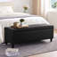 Asdrubale 50.3" Wide Faux Leather Upholstered Storage Bench-1612692385