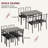 Kealani Dining Set with Upholstered Chair-1490096277-1490096276