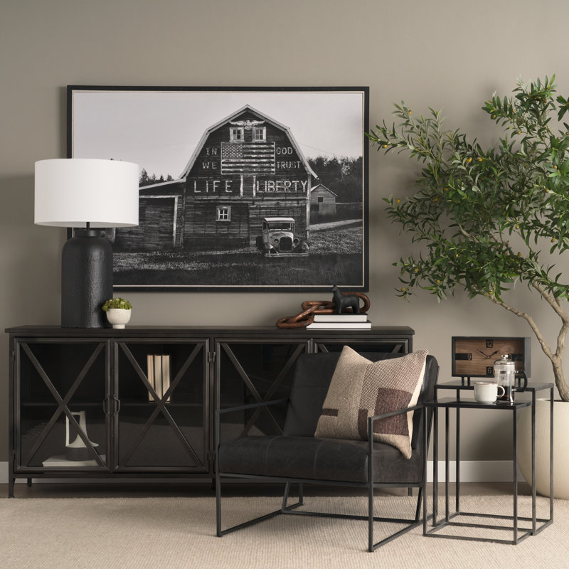 Fraley Iron End Table