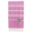 Serviette de plage 100% coton Pestemal Lucky-29965818-29965849