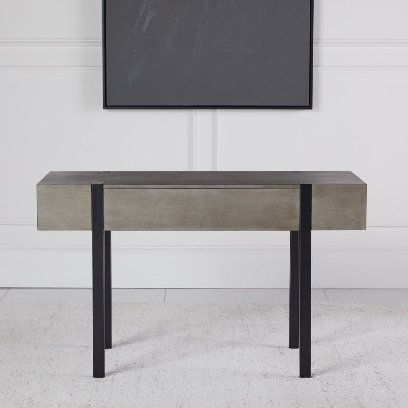 Jimoh 47.5'' Solid Wood Top Console Table