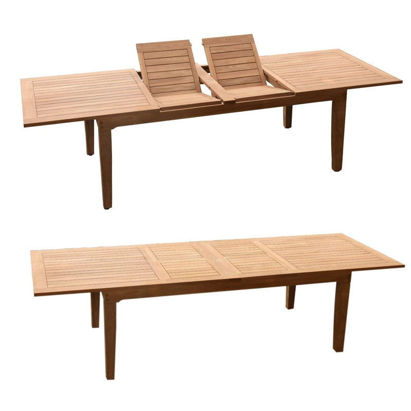 Digby Outdoor 11 - Piece Teak Dining Set, 8