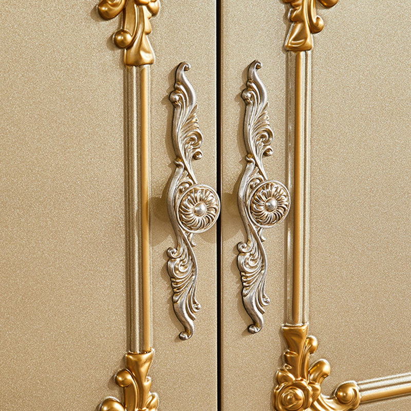 Armoire de rangement en bois massif de style européen
