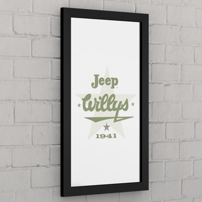 Wood Rectangle Wall Mirror