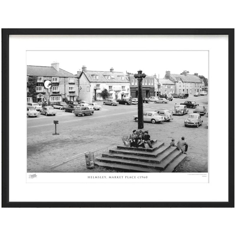 Helmsley, Market Place C1960 - Single Picture Frame Print, 40cm H x 50cm W x 2.3cm D