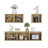 Bayala 3 Piece Cube Wall Shelf Set-551417174