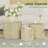 Nesting Coffee Table Set Of 3-1393769884