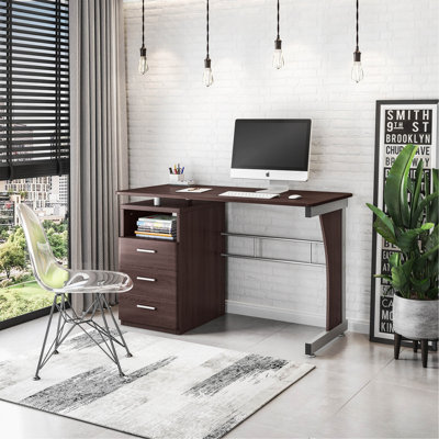 Computer Desk With Ample Storage