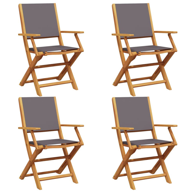 Aspacio Patio Dining Accent Chair, Anthracite
