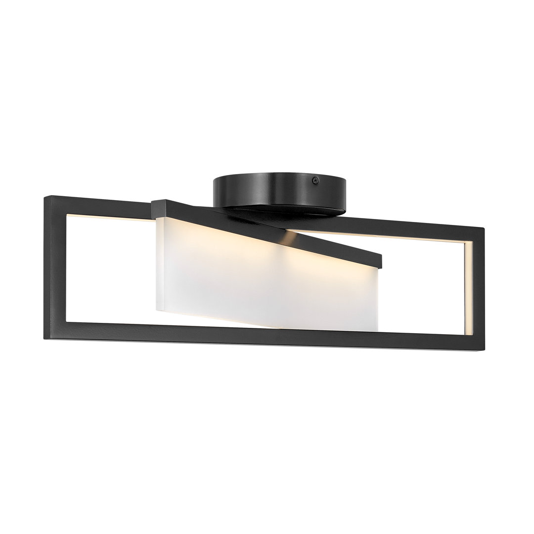 Folio 23-in Integrated LED Adjustable Flush Mount Light by Lisa McDennon Hinkley