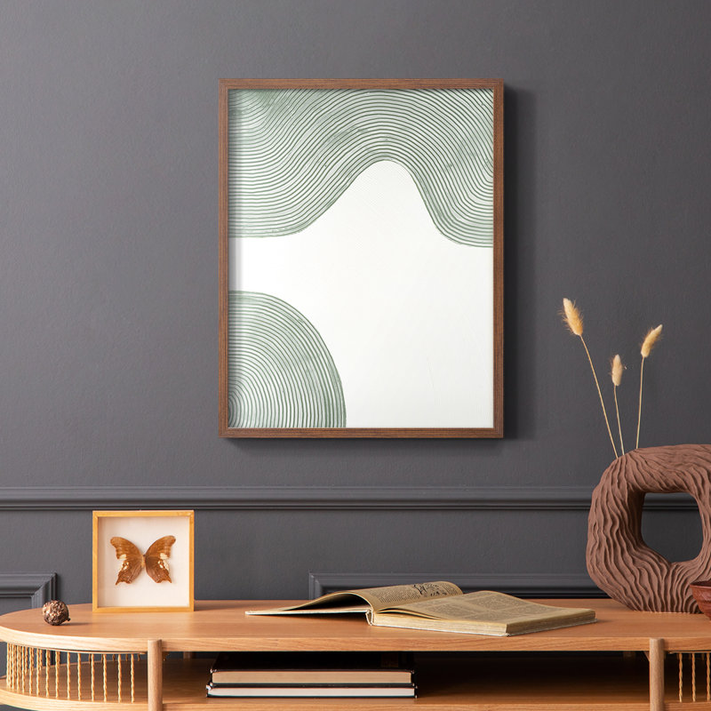 «Get Going IV», reproduction encadrée - bois massif, H 20 po x l 16 po, Brun